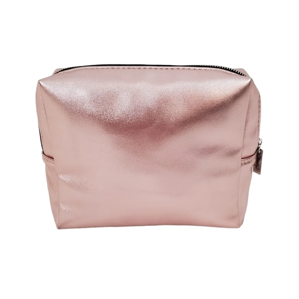 Yves Saint Laurent YSL Pink Shimmer Costmetic Bag Like New